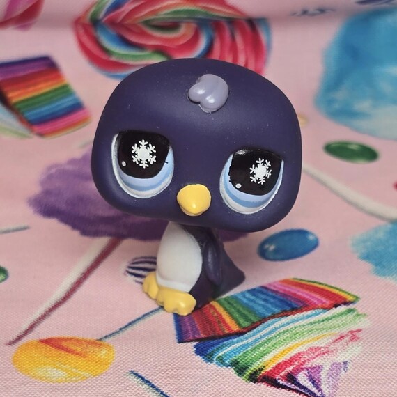 Figurine Littlest Pet Shop #686 - Pingouin Oiseau, Occasion