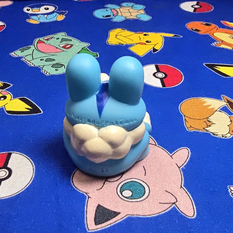 Pokemon Froakie Figure Finger Puppet 2013 Nintendo Bandai PVC Japan USA Seller image 3