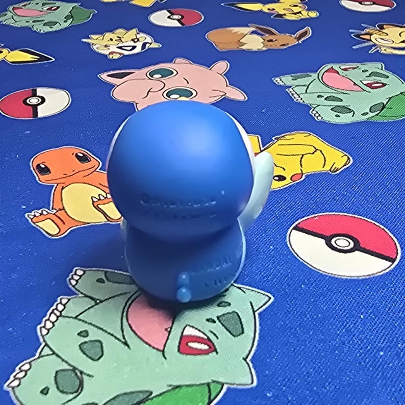 Pokemon Piplup Figure Finger Puppets 2007 Nintendo Bandai PVC Japan USA Seller image 3
