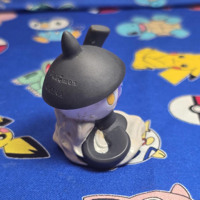 Pokemon Lampent Figure Finger Puppet 2011 Nintendo Bandai PVC Japan USA Seller image 4