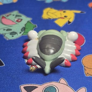 Pokemon Anorith Figure Finger Puppet 2004 Nintendo Bandai PVC Vintage Japan USA image 3