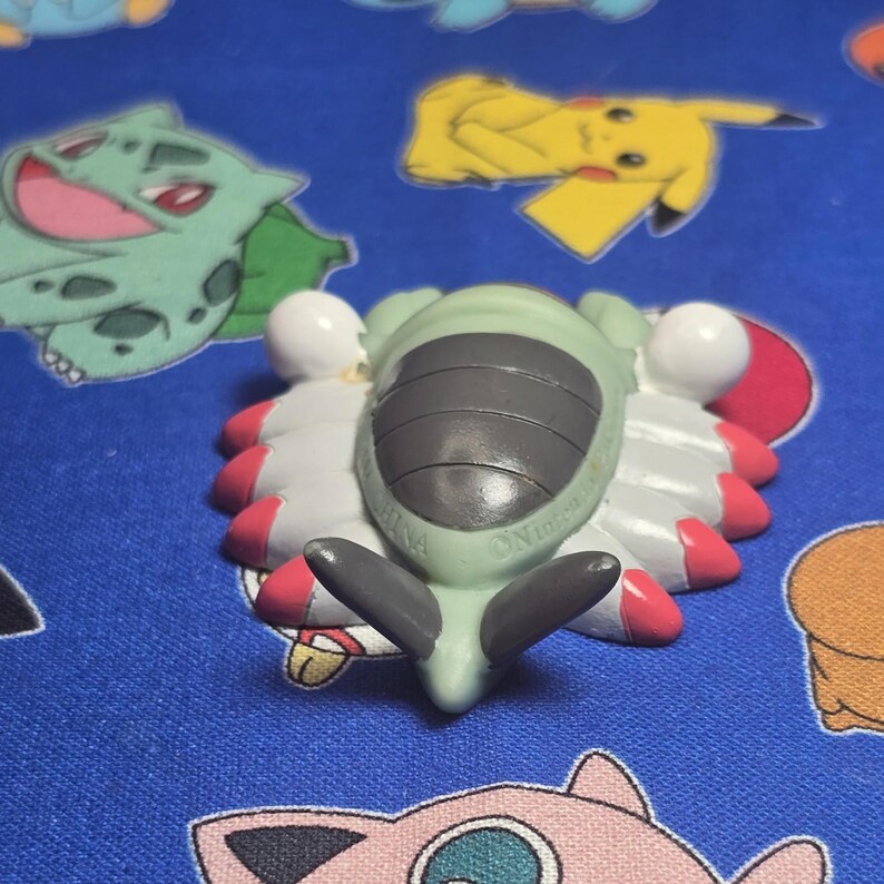 Pokemon Anorith Figure Finger Puppet 2004 Nintendo Bandai PVC Vintage Japan USA image 3