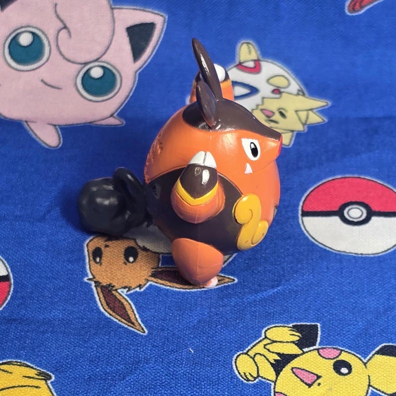 Pignite Action Figure Pokemon Pignite Tomy Authentic Figure Moncolle Japan Monster Collection ...