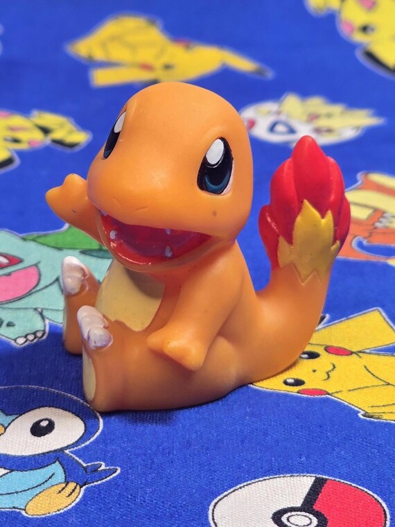 ヒトカゲ フィギュア ポケモン ヒトカゲ フィギュア 指人形 2004年