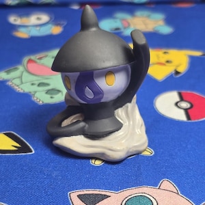Pokemon Lampent Figure Finger Puppet 2011 Nintendo Bandai PVC Japan USA Seller image 1