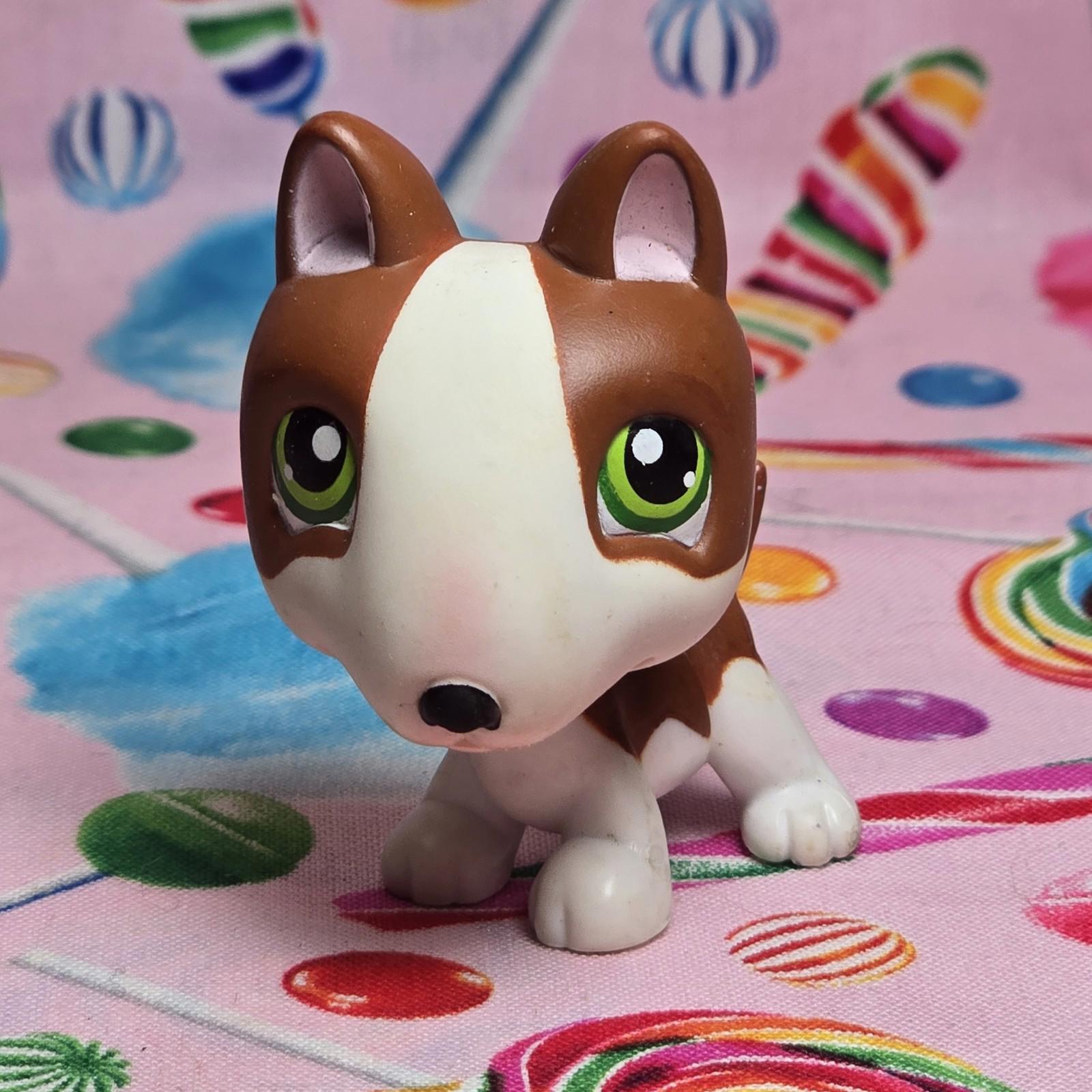 Authentic Littlest Pet Shop 1353 Dog Baby Boxer Puppy / Chien Chiot LPS