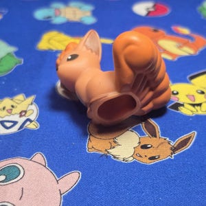 Pokemon Vulpix Figure Finger Puppet 2024 Nintendo Bandai PVC Japan Vintage USA image 5