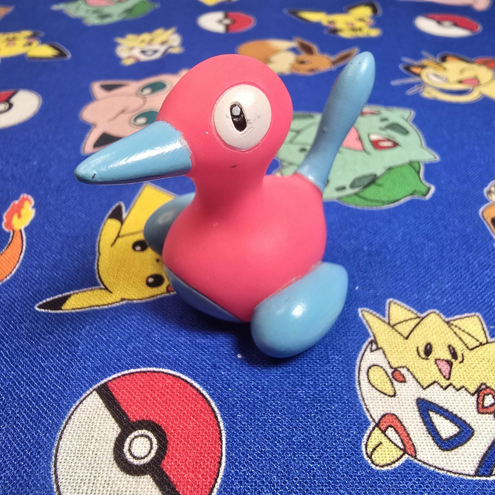 Figurine Pokemon Porygon De Tomy - Occasion - Collection Dessin Animé