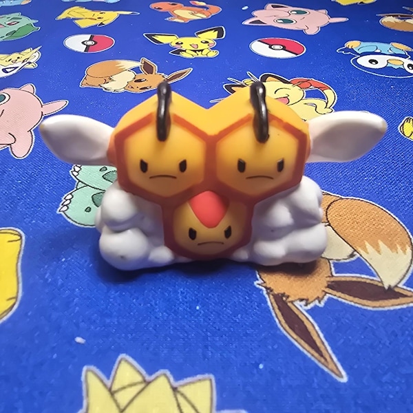 Pokemon Combee Figure Finger Puppet 2008 Nintendo Bandai PVC Japan US Seller
