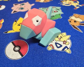 Pokemon Porygon Light Figure Finger Puppet 1996 Nintendo Bandai Vintage Japan US