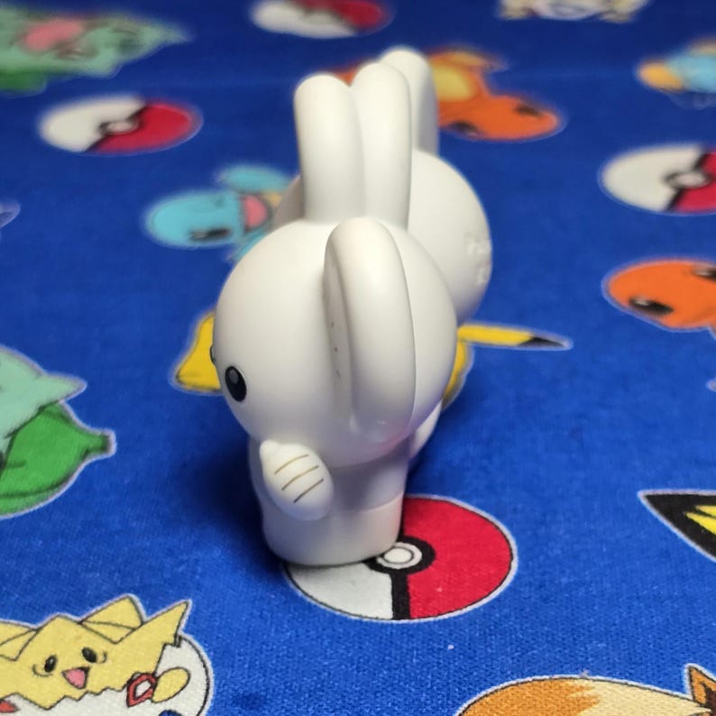 Pokemon Tandemaus Figure Finger Puppet 2024 Nintendo Bandai Japan Vintage USA zdjęcie 2