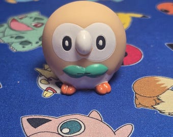 Pokemon Rowlet Figur Fingerpuppe 2025 Nintendo PVC Bandai Japan USA Verkäufer