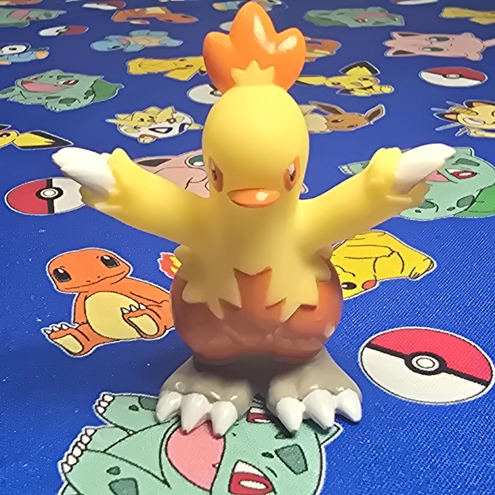 Japan BANDAI Pokemon Torchic Blaziken Combusken Finger Puppet