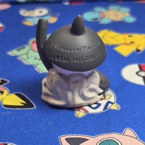 Pokemon Lampent Figure Finger Puppet 2011 Nintendo Bandai PVC Japan USA Seller image 3