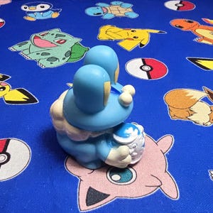 Pokemon Froakie Figure Finger Puppet 2013 Nintendo Bandai PVC Japan USA Seller image 4