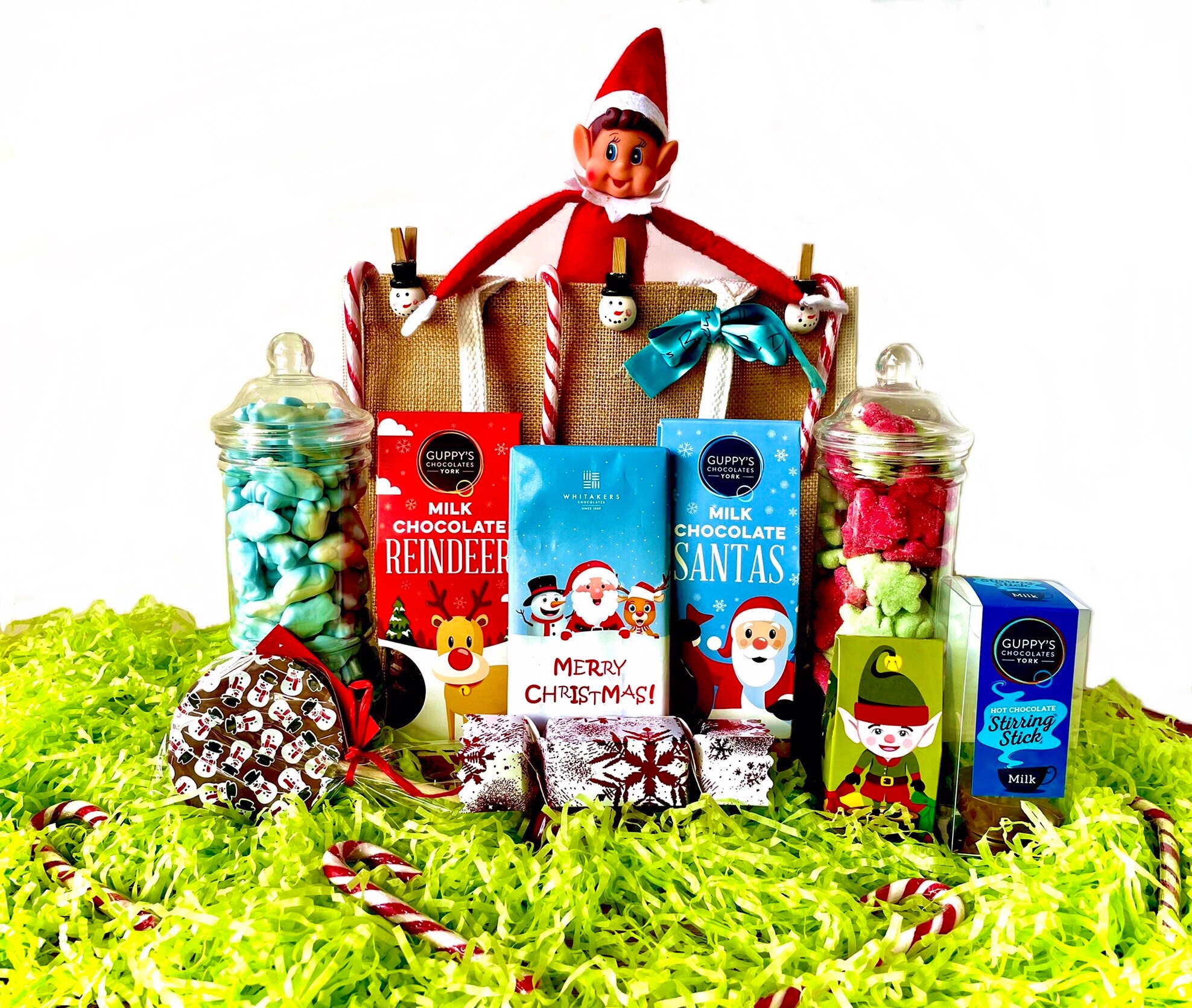 Christmas Sweets & Chocolate Hamper | Etsy UK