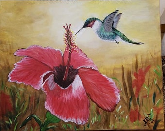 Hibiscus Hummingbird