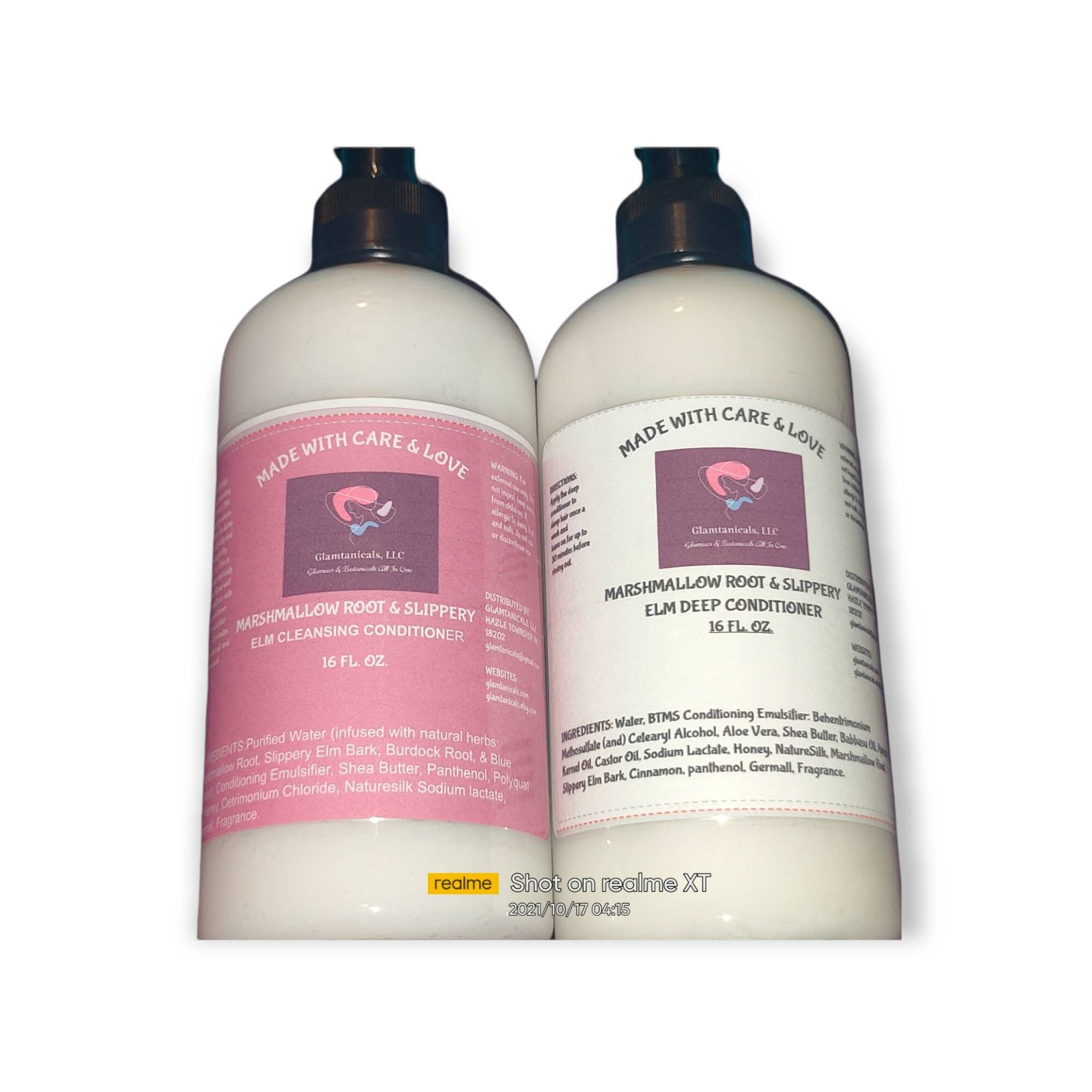 Marshmallow Root Slippery Elm Cleansing and Deep Conditioner 8 Etsy