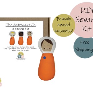 Learn to Sew → DIY Sewing Kit → Doll Sewing Kit → All Supplies (except scissors) Included → Access to Video Tutorials → Let&#39;s Sew Together!