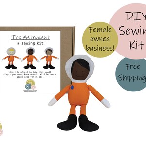 Learn to Sew → DIY Sewing Kit → Doll Sewing Kit → All Supplies (except scissors) Included → Access to Video Tutorials → Let&#39;s Sew Together!