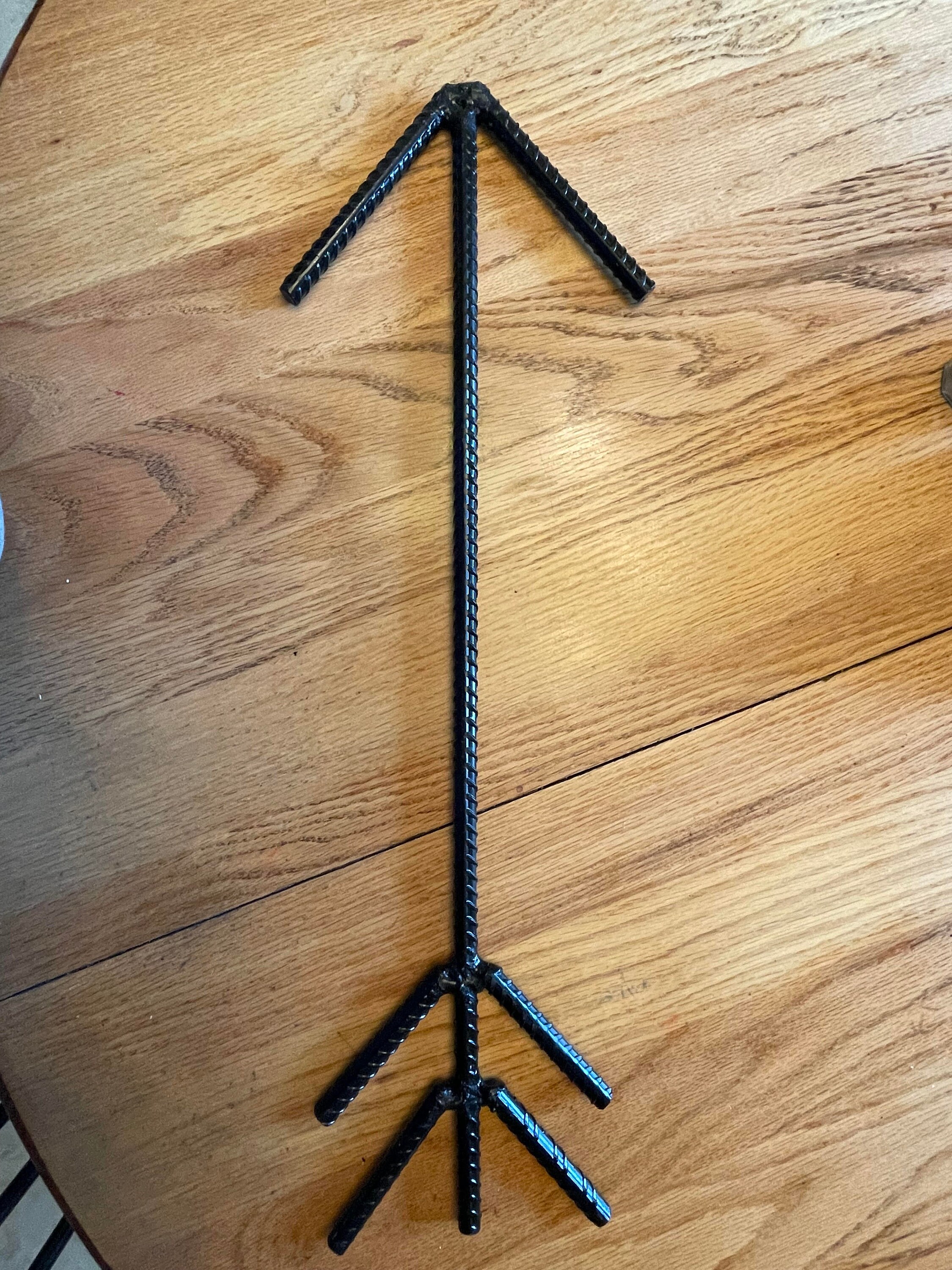 24 Rebar Arrow Wall Decor Handwelded Rustic Decor Etsy