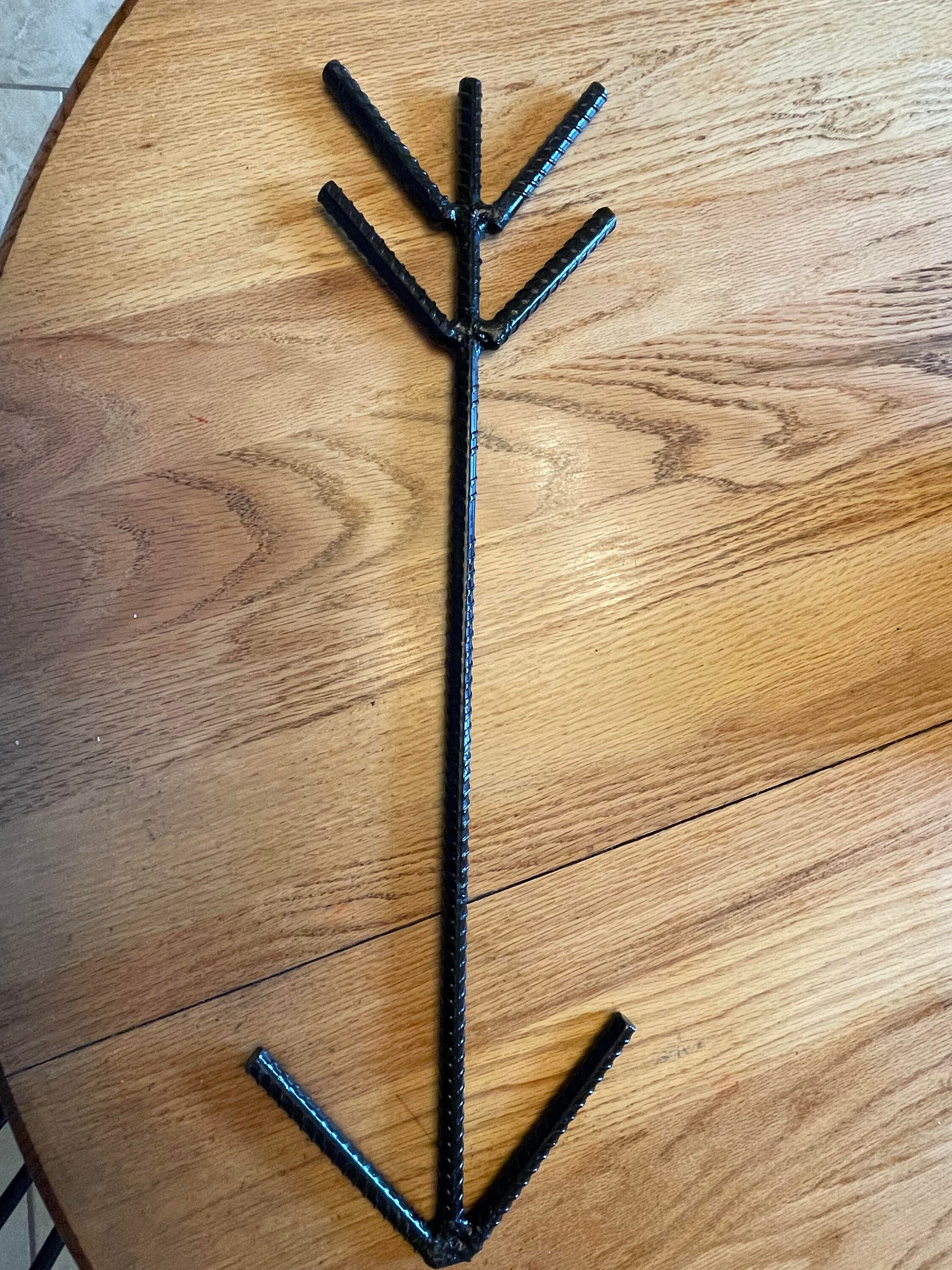 24 Rebar Arrow Wall Decor Handwelded Rustic Decor Etsy