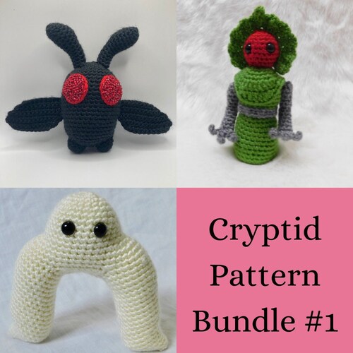 Cryptid Crochet Pattern Bundle 1 - Etsy