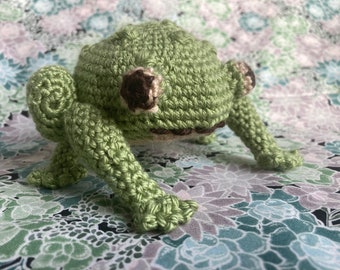 Frog Digital Crochet Pattern