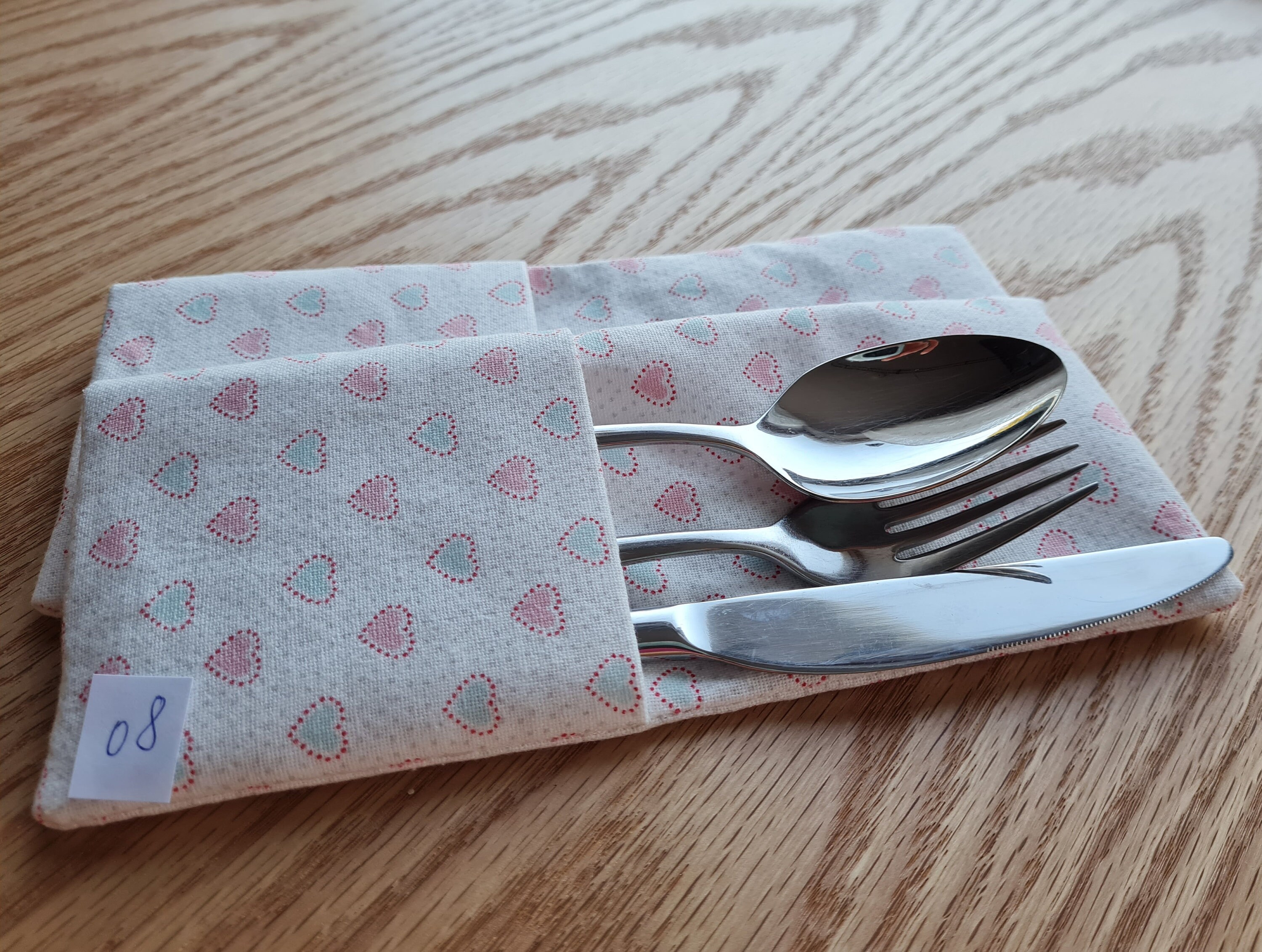 Cutlery bags GreenGate Stoff_08 High quality 100 Cotton Etsy