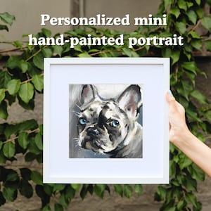 Ritratto animale domestico dipinto a mano personalizzato da foto, dipinto originale arte in acrilico regalo memoriale decorazione gatto cane