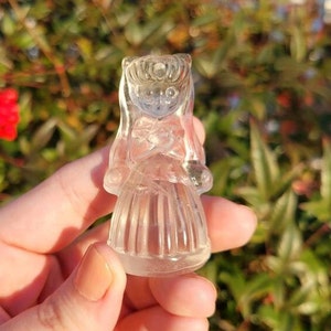 Smoky Quartz Sailor Moon Crystal Carving