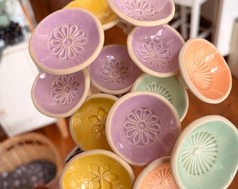 Keramik Gartenstecker Insektentränke Bienentränke