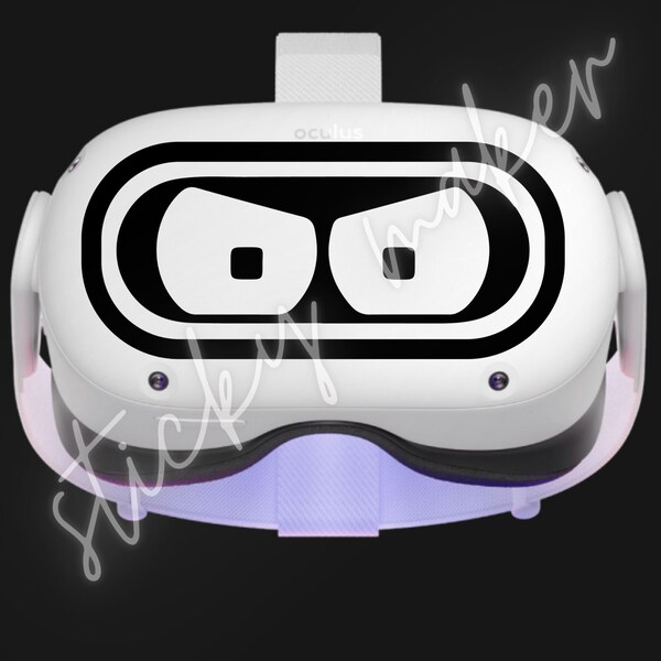 Decal Eyes Venom Eyes Vinyl Decal For VR Headsets - Fits Oculus Quest ...