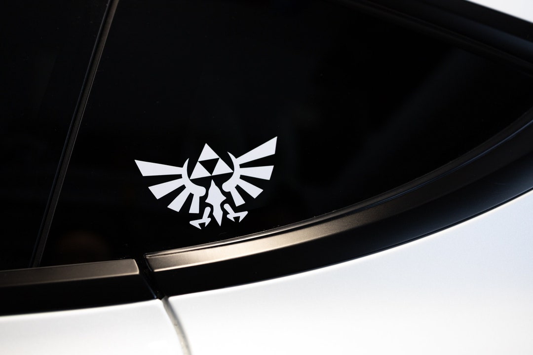 Zelda Vinyl Decal Sticker Bumper Sticker Triforce Etsy