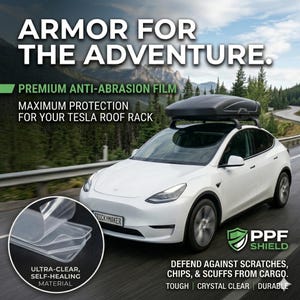 Tesla Model Y en Model 3 imperiaal PPF, transparante lakbeschermingsfilm, anti-slijtagebescherming (2017-2026) Tesla PPF Tesla-imperiaal PPF