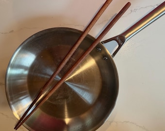 Handmade Wooden Cooking Chopsticks – Long Kitchen Chopsticks for Stir Fry, Deep Frying & Serving