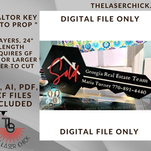 Vendido Realtor Key Photo Prop