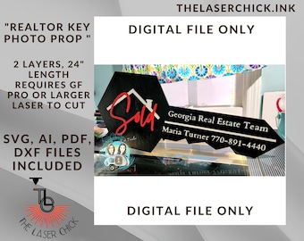 Sold Realtor Key Photo Prop
