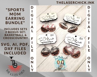 Sports Mom Earring Bundle