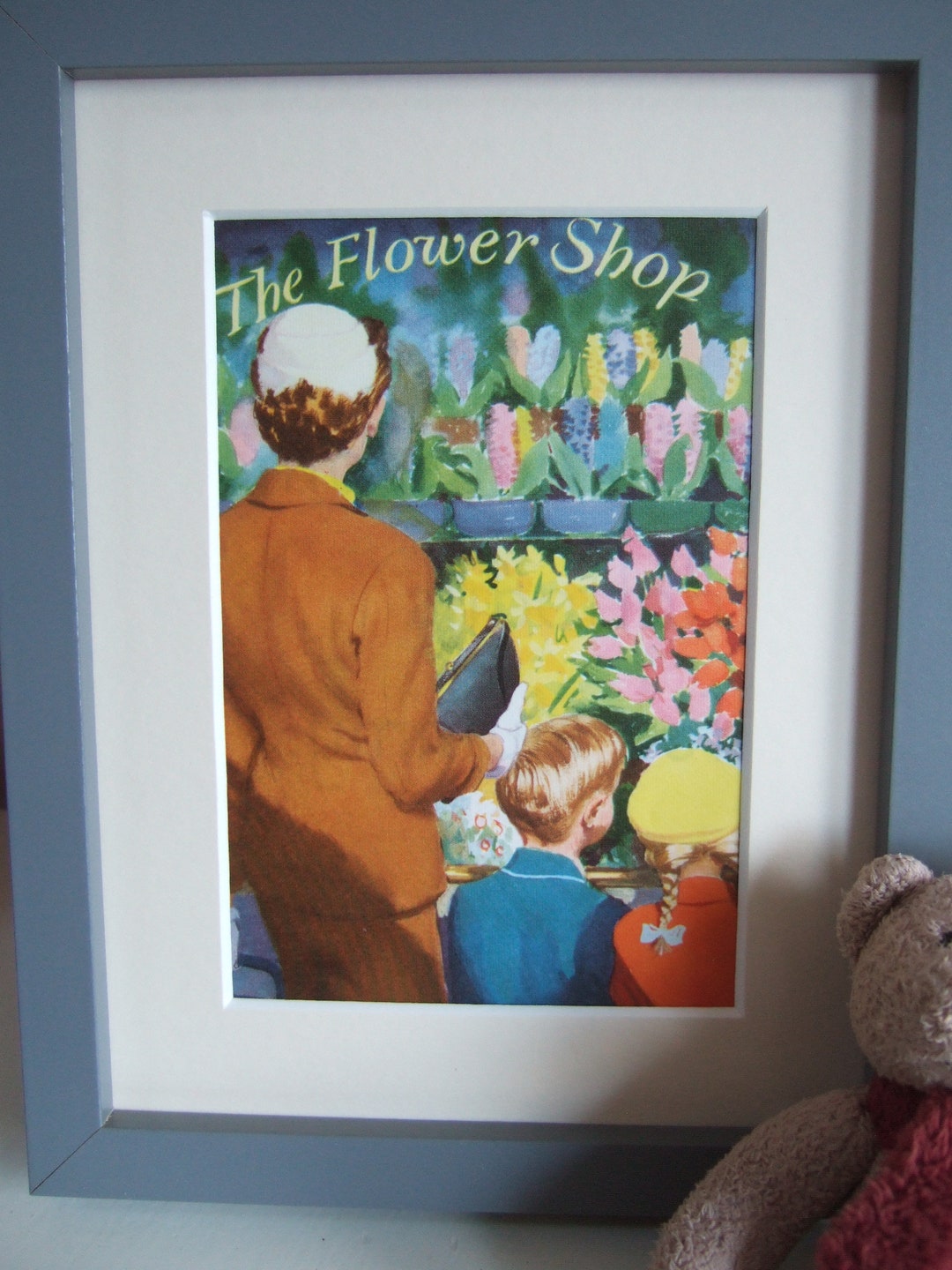Vintage Mounted Print From Vintage Ladybird Book From Shopping With ...