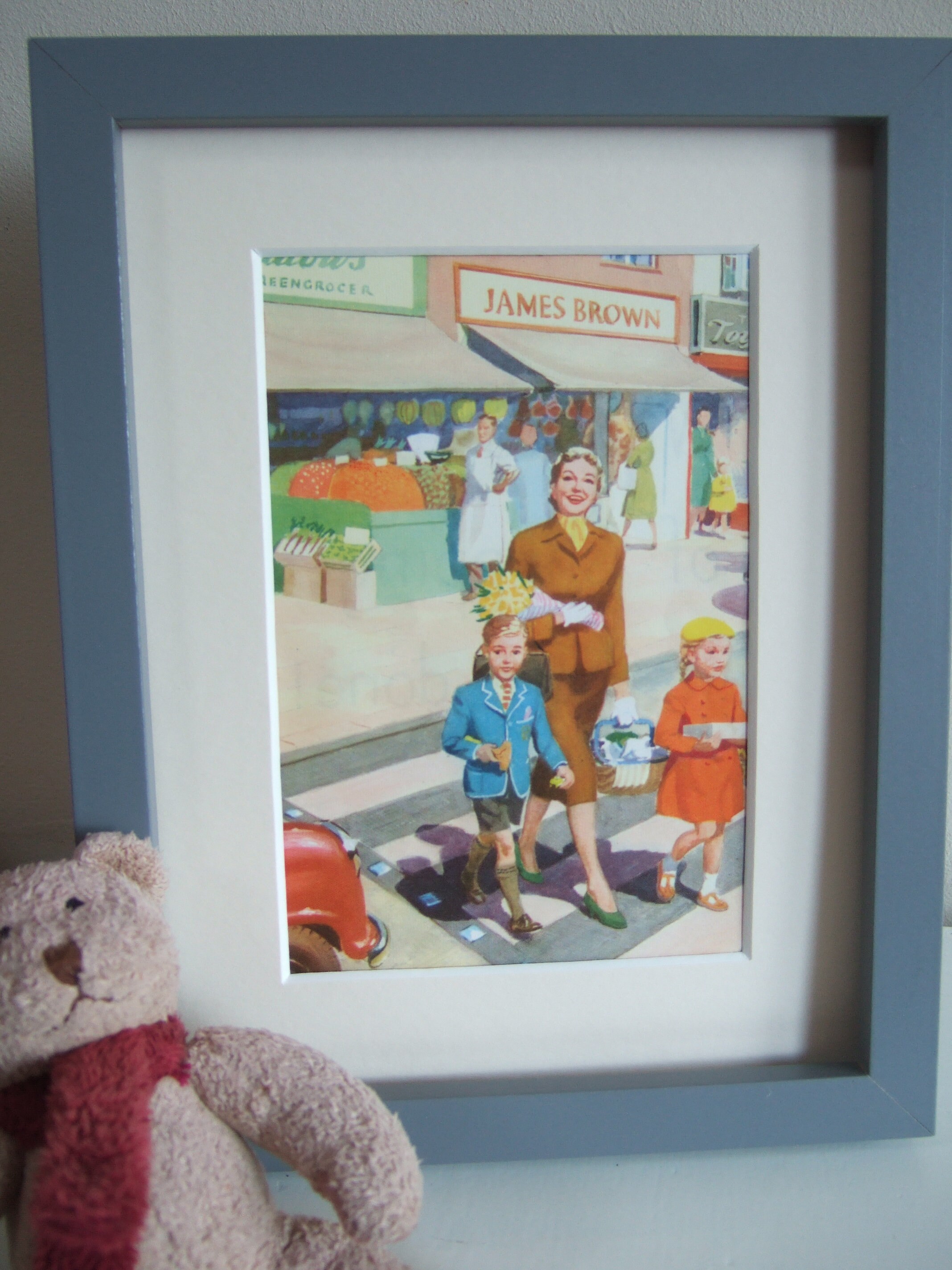 Vintage Mounted Print From Vintage Ladybird Book From Shopping With ...