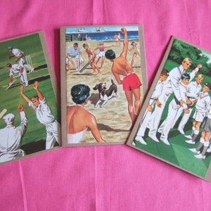 Biglietti d'auguri fatti a mano con illustrazione del libro Coccinella vintage - Storia di cricket