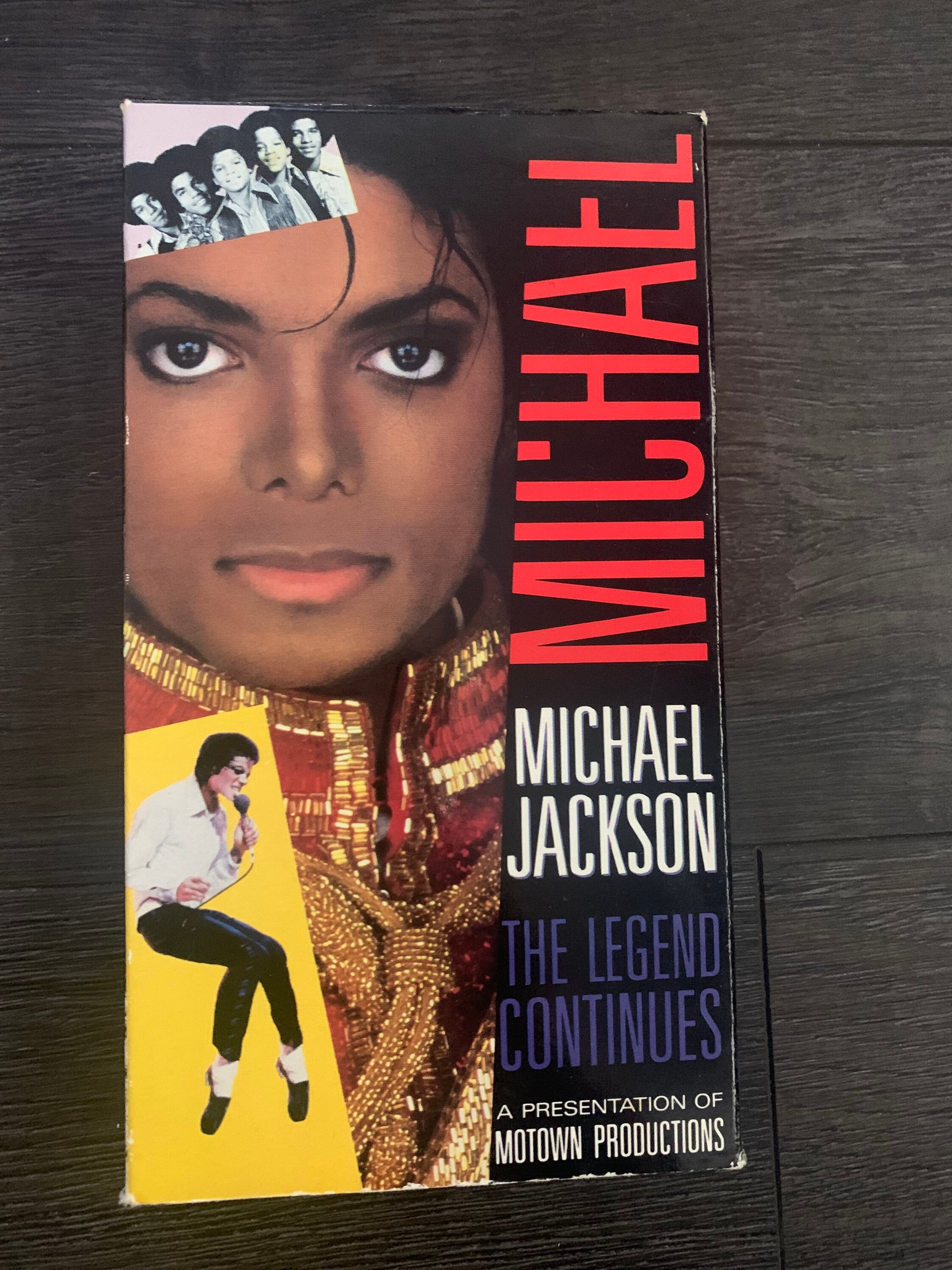 Michael Jackson the Legend Continues *VHS Tape* Etsy
