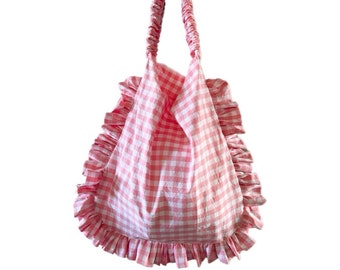 The Gracie bag- large pale pink