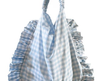 The Patsy bag- large pale blue