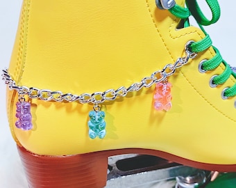 Roller Skate Gummy Bear Skatelet/Roller Skate Accessories/Roller Skate Charm/Roller Skate Chain
