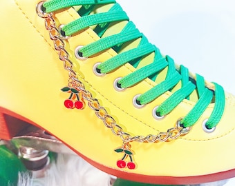 Cherry Roller Skate Chain/Roller Skate Charm/Roller Skate Accessories