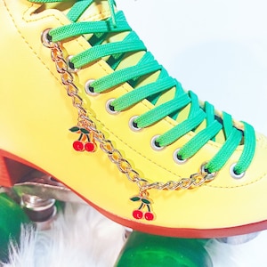 Cherry Roller Skate Chain/Roller Skate Charm/Roller Skate Accessories