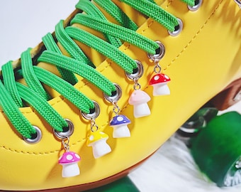 Magical Mushrooms Lace Charm/Roller Skate Accessories/Roller Skate Charm