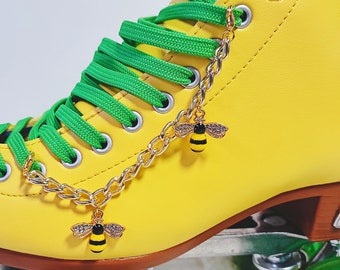 Bee Roller Skate Skatelet/Roller Skate Chain/Roller Skate Charm